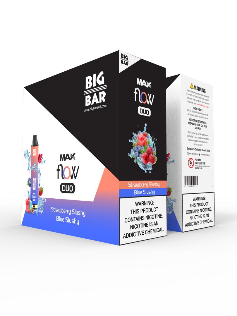 Big Bar MAX FLOW DUO 4000 PUFFS E-juice Enterprise Wholesale Inc Big Bar MAX FLOW DUO 4000 PUFFS E-juice Enterprise Wholesale Inc