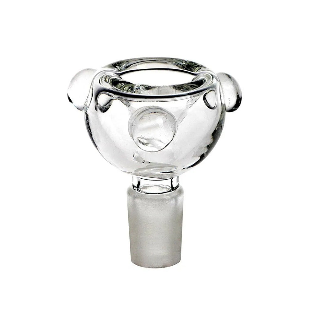 14mm Male Clear Glass Bowls