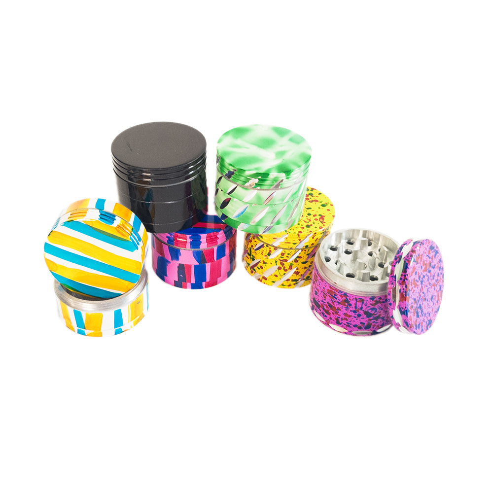 42mm COLORED MARBLE 4 PIECE GRINDER