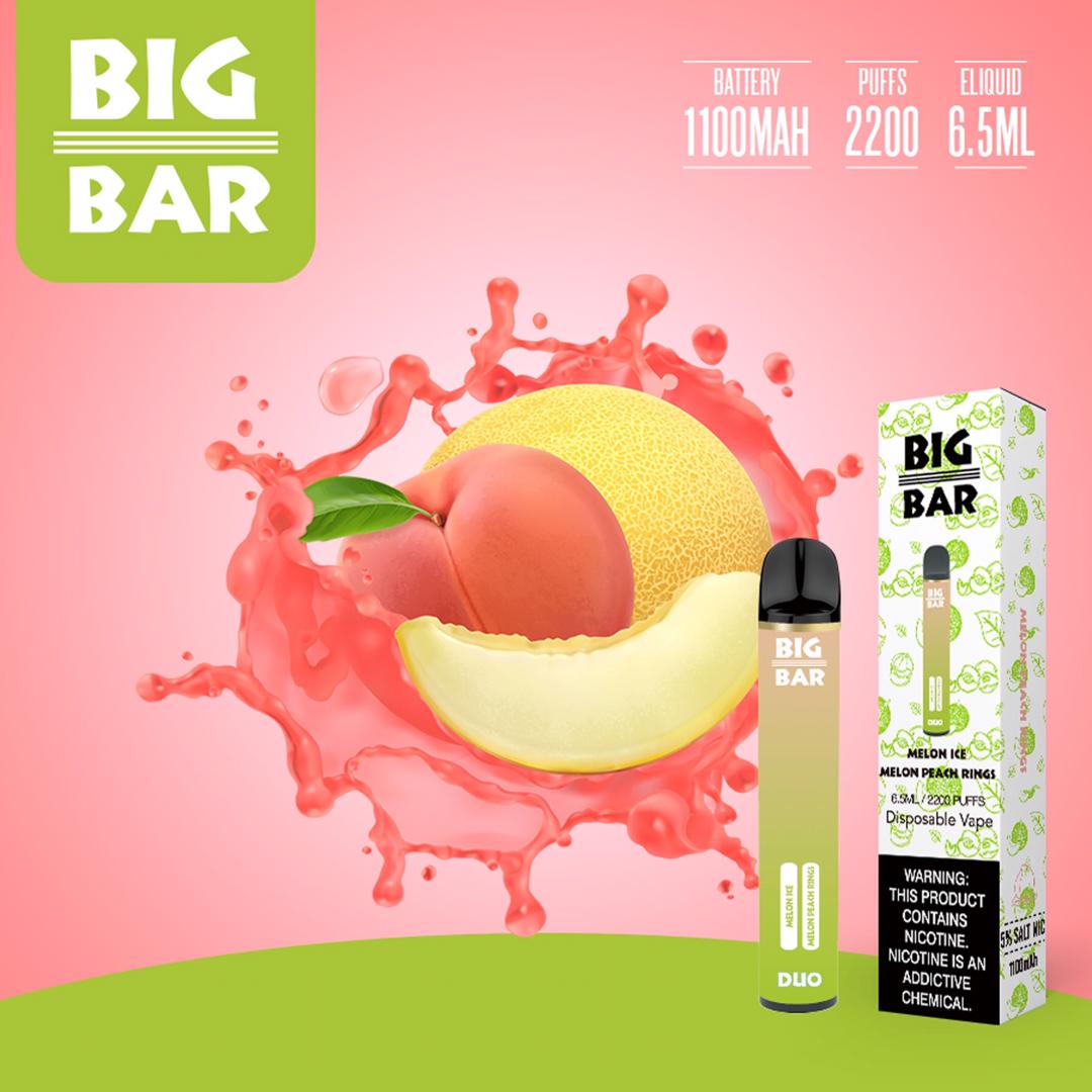 Big Bar DUO 2200 PUFFS E-juice Enterprise Wholesale Inc Big Bar DUO 2200 PUFFS E-juice Enterprise Wholesale Inc