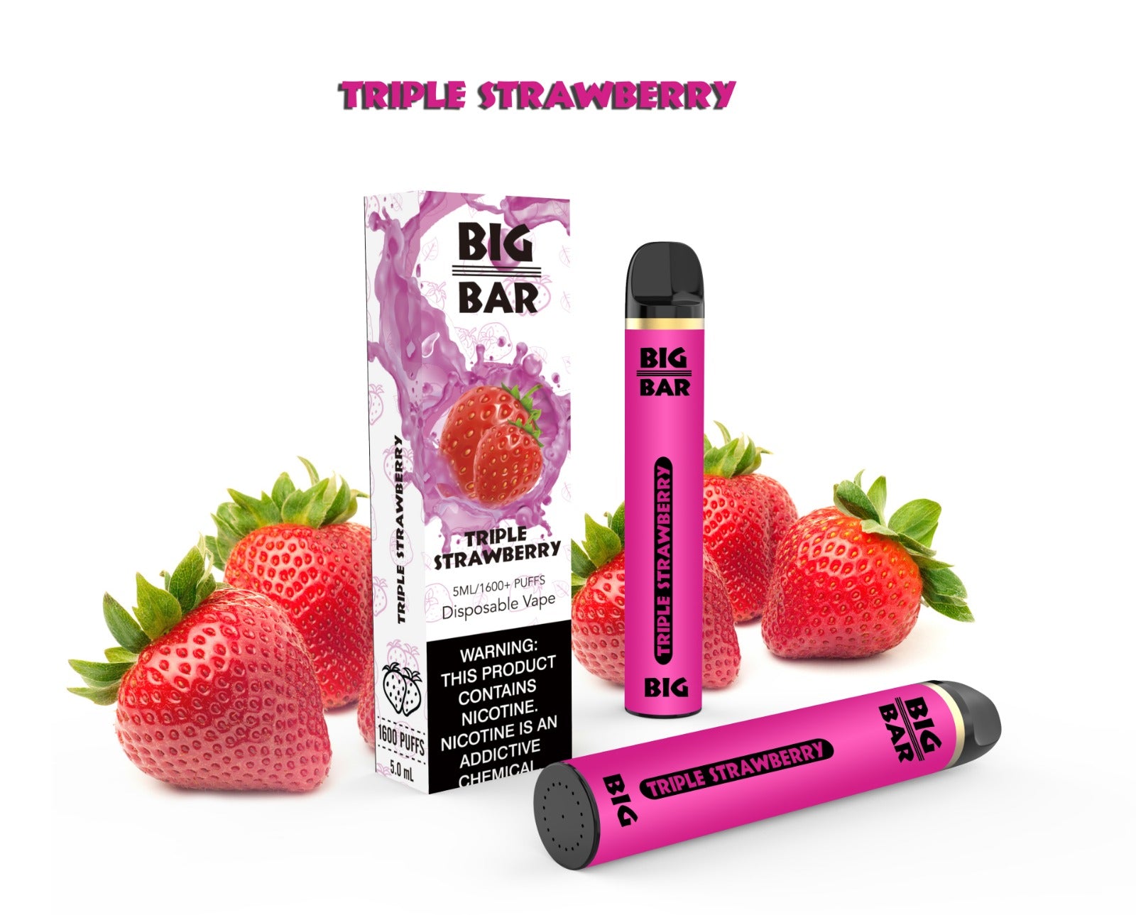 Big Bar Disposables (1600 Puffs) E-juice Enterprise Wholesale Inc Big Bar Disposables (1600 Puffs) E-juice Enterprise Wholesale Inc